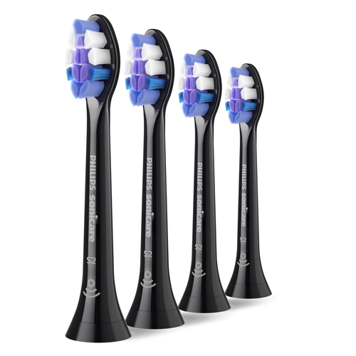 Philips Sonicare S2 Sensitive HX6054 Ekstra tandbørstehoved 4 Sort