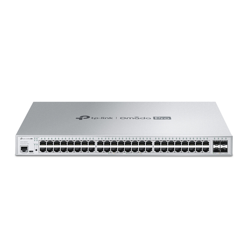 TP-Link Omada Pro S5500-48GP4XF сетевой коммутатор Управляемый L2/L2+ Gigabit Ethernet (10/100/1000) Питание по Ethernet (PoE) Серый