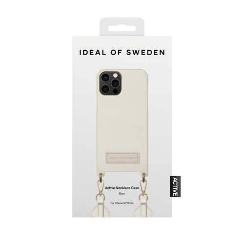 iDeal of Sweden Athena Necklace Case iPhone 12/12P Ecru – image 5