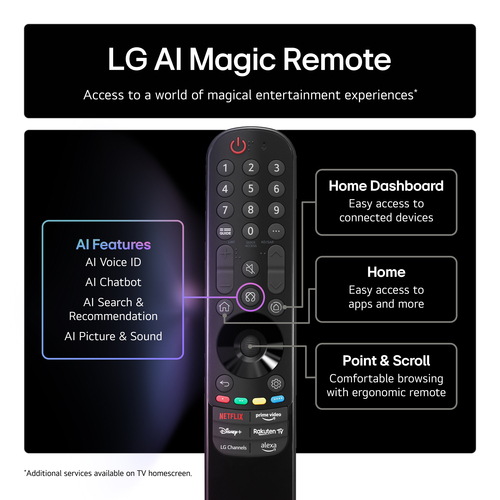 LG B56LA 65" 4K Ultra HD OLED Smart TV - OLED65B56LA, Black - image 7