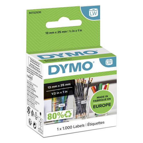 DYMO LabelWriter MultiPurpose - Verwijderbare zelf-klevende laag