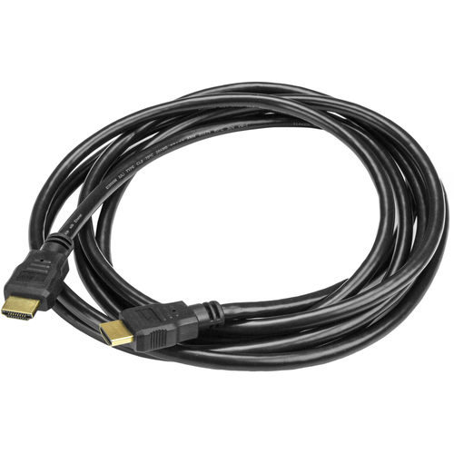 StarTech.com Cable HDMI de 3m - Cable HDMI de Alta Velocidad con Ethernet de 4K - Vídeo UHD de 4K a 30Hz - Cable HDMI 1.4 - para Monitores, Proyectores TV HDMI Ultra HD - Cable HDMI Negro