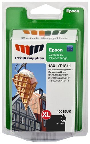 MM 40015UK ink cartridge 1 pc(s) High (XL) Yield Black