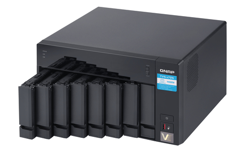 QNAP TVS-872N NAS Tower Intel® Core™ i3 i3-8100T – image 2