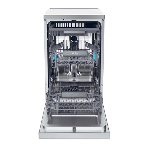 Haier I-Pro Shine Series 5 XF1C3TB1FX-80 Wifi Connected Slimline Dishwasher - Silver - C Rated, Silver - image 5