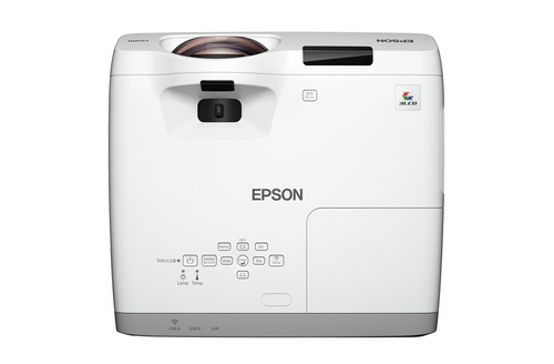 Epson EB-535W Short throw projector 3400 ANSI lumens 3LCD WXGA (1280x800) White, Grey – image 3