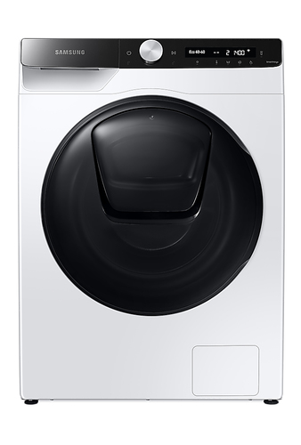 Samsung WD5500T стирально-сушильная машина Отдельно стоящий Фронтальная загрузка Черный, Белый