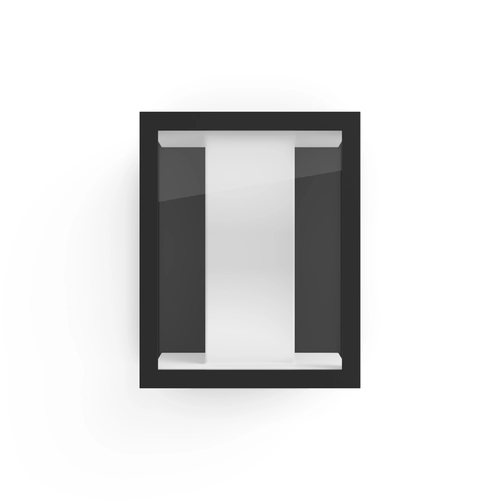 Philips Hue Impress Wandleuchte White & Color Schwarz breit – Foto 3 von 4