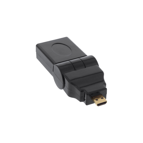 Product image: InLine HDMI Adapter Type A female / D male swing type gold plated