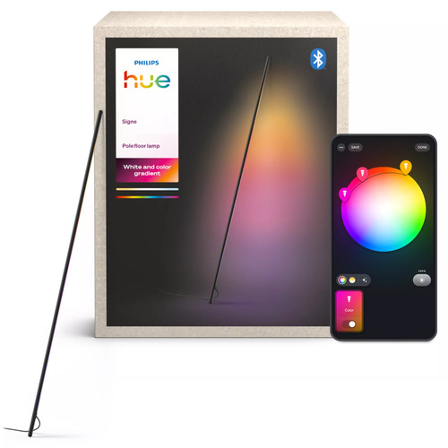 Philips Hue Signe Tube Stehleuchte Schwarz – Foto 2 von 2