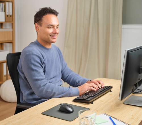 Trust ODY II WIRELESS KEYBOARD & MOUSE BE Toetsenbord Zwart, afbeelding 7