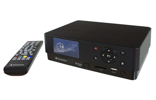 Verbatim MediaStation HD DVR Wireless Network Multimedia Recorder 1TB