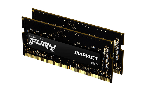 Kingston Fury Impact 32GB (2x16GB) SO-Dimm 3200MHz DDR4 Laptop Memory - image 1