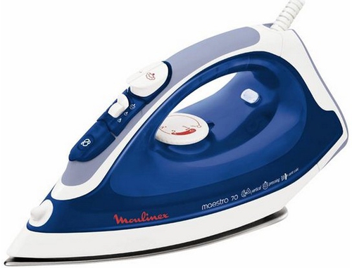 Moulinex IM3170 iron Dry & Steam iron Stainless Steel soleplate