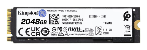 Kingston SKC3000D/2048G 2TB M.2 2280 NVMe PCIe 4.0 SSD - image 2