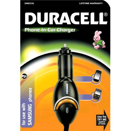 Duracell DMDC02 mobile device charger Mobile phone Black Cigar lighter Auto