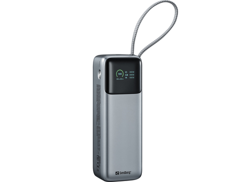 Sandberg 421-31 powerbank Lithium-Polymeer (LiPo) 27000 mAh Zwart, Grijs, afbeelding 4