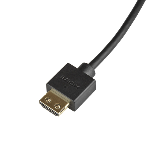 StarTech.com Cable HDMI 2.0 Delgado de Alta Velocidad con Ethernet 4K 60Hz de 2m - HDR10 - Conectores con Agarre