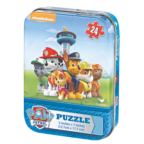 PAW Patrol Lenticular pzl - Mini Tin Jigsaw puzzle 24 pc(s) Cartoons