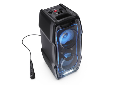 Sharp PS-931 180W Xparty Sing Party Speaker with Bluetooth in Black Black - image 5