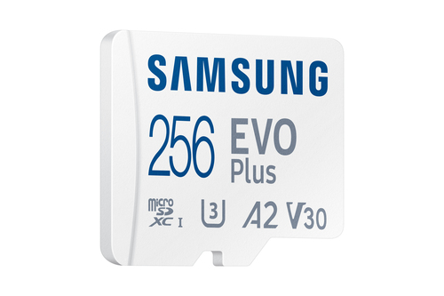 Samsung Micro SD Card 256GB EVO PLUS/w Adapter – image 2