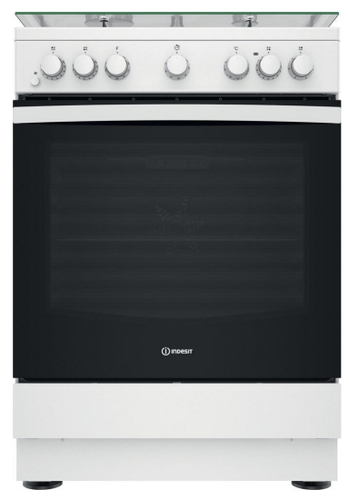 Indesit IS67M5PCB/FR/1 Freestanding cooker Electric Combi Black, White