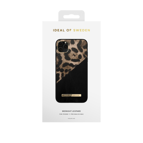 iDeal of Sweden Atelier Case iPhone 11PM/XSM Midnight Leoprd