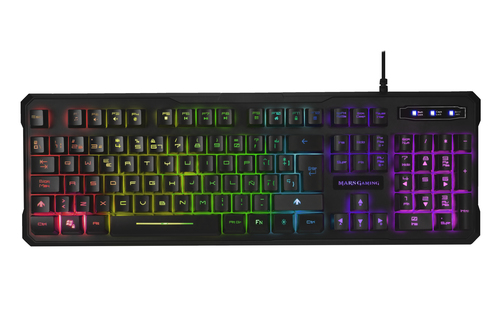 Mars Gaming MK218ES keyboard USB QWERTY Spanish Black – image 3