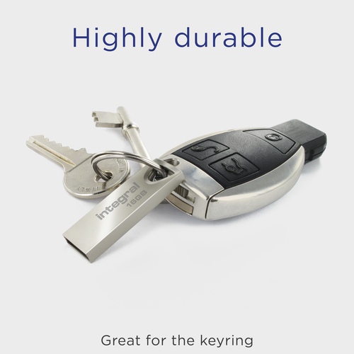 Integral 16GB USB2.0 DRIVE ARC METAL – image 3