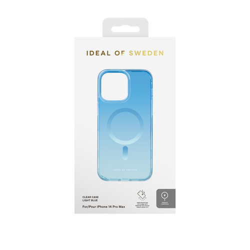 iDeal of Sweden Clear Case MagSafe iPhone 14 Pro Max Light Blue – image 3