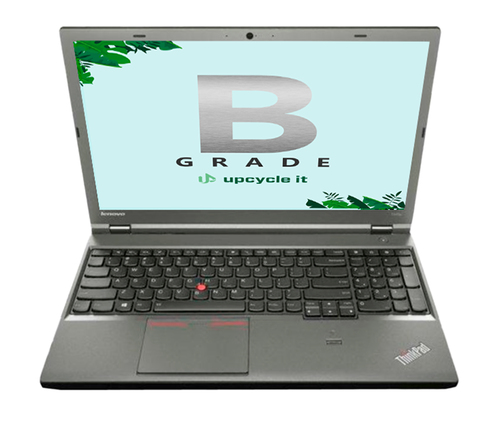 upcycle it Lenovo ThinkPad T540p (Refurbished) B Intel® Core™ i7 i5-4300M Ноутбук 39,6 cm (15.6") HD 8 GB DDR3L-SDRAM 256 GB Твердотельный накопитель (SSD) Windows 10 Pro Черный Северные страны