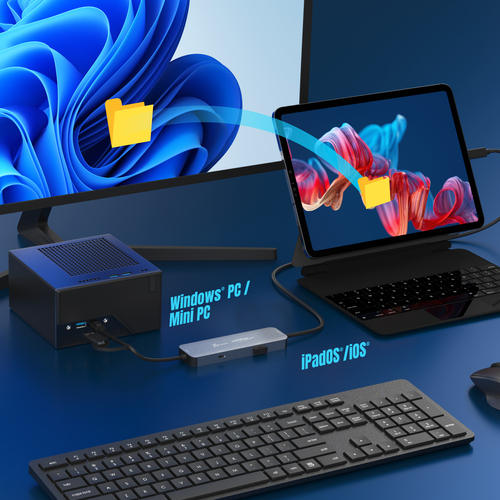 j5create JCH422 Wormhole Switch™ CrossLink USB-C® HUB – image 9