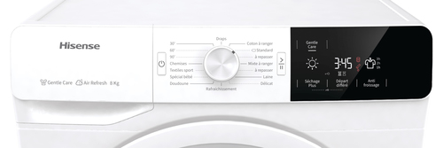 Hisense DCGE801 tumble dryer Freestanding Front-load – image 3