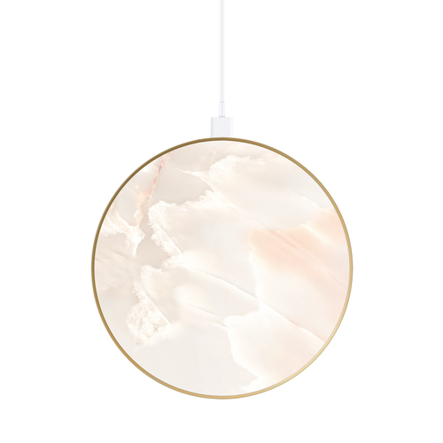 iDeal of Sweden Fashion Wireless Charger Rose Pearl Marble – image 4