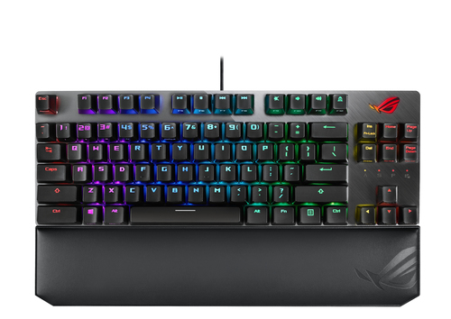 ASUS ROG STRIX SCOPE NX TKL Deluxe клавиатура Игровой USB Черный, Серый