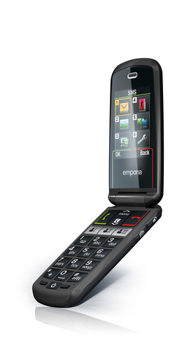 Emporia SELECT 6.1 cm (2.4") 84 g Black Senior phone – image 8