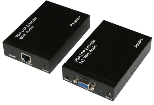Microconnect VGA UTP Extender With Audio