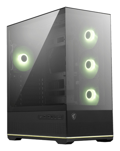 Msi Mag Pano 110R PZ Atx Mid-Tower PC Case - Black - image 3