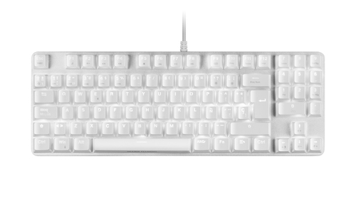 Mars Gaming MKREVOPROWRPT White, Mechanical RGB Gaming Keyboard, TKL+ NUM, Red Switch, Portuguese – image 6