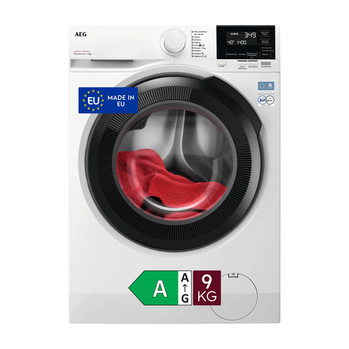 AEG Series 6000 LR6FG94 стиральная машина Фронтальная загрузка 9 kg 1400 RPM Белый