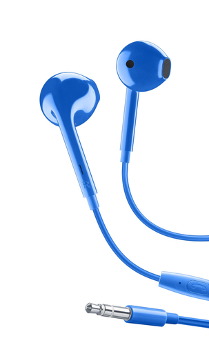 Music Sound 8018080371370 Гарнитура Проводная Вкладыши Calls/Music Синий