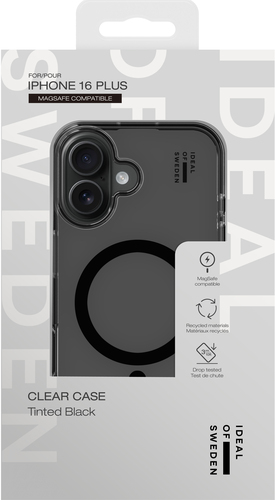 iDeal of Sweden Clear Case MagSafe iPhone 16 Plus Tinted Black – image 3