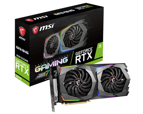 MSI GAMING GeForce RTX 2070 8G NVIDIA 8 GB GDDR6