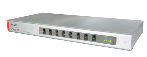 Lindy COMBO 8 Port Rack Mountable KVM Switch
