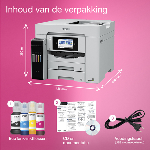 Epson EcoTank Pro ET-5885 - Multifunctionele printer, afbeelding 3