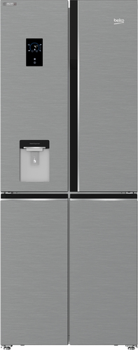 Beko GNE480EC3DVX Freestanding American Style Fridge Freeze with HarvestFresh™