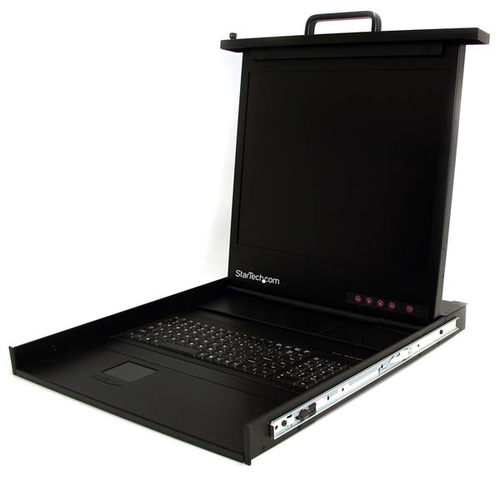 StarTech.com 1U 19" Rackmount LCD Console – USB – Value Series