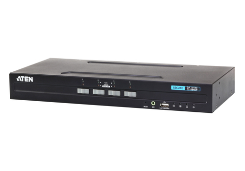 ATEN CS1184DP-AT-U KVM switch Rack mounting Black – image 1