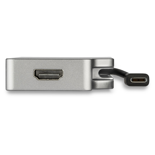 StarTech.com USB-C 4-in-1 multiport video adapter - aluminium, afbeelding 3