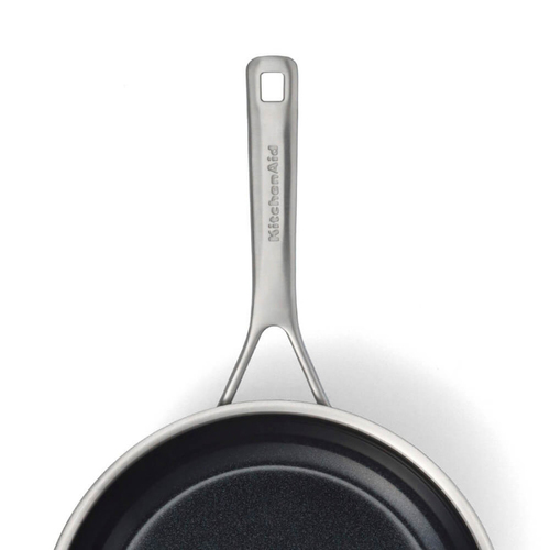 KitchenAid Multi-Ply Stainless Steel Non-Stick Frying Pan in Silver Size: 24 cm Silver 24 cm - image 2